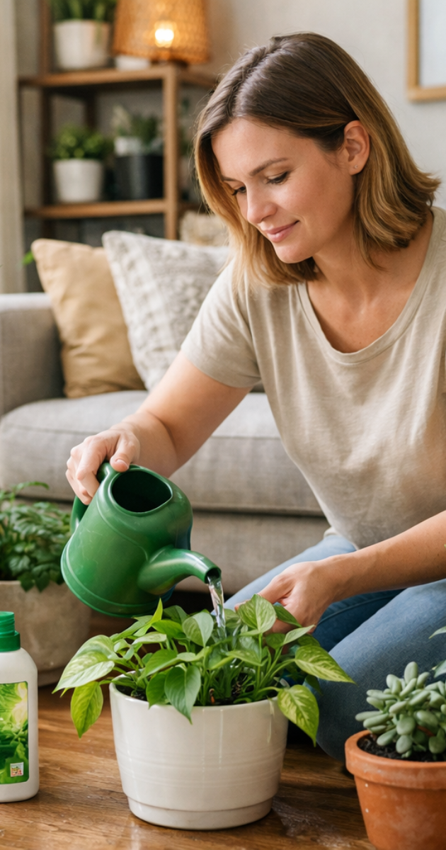 How to Fertilize Indoor Plants the Right Way