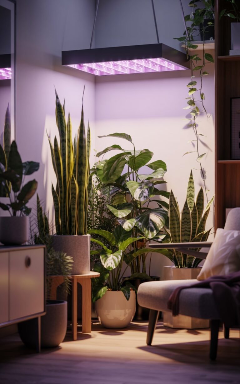 How to Grow Indoor Plants Without Sunlight